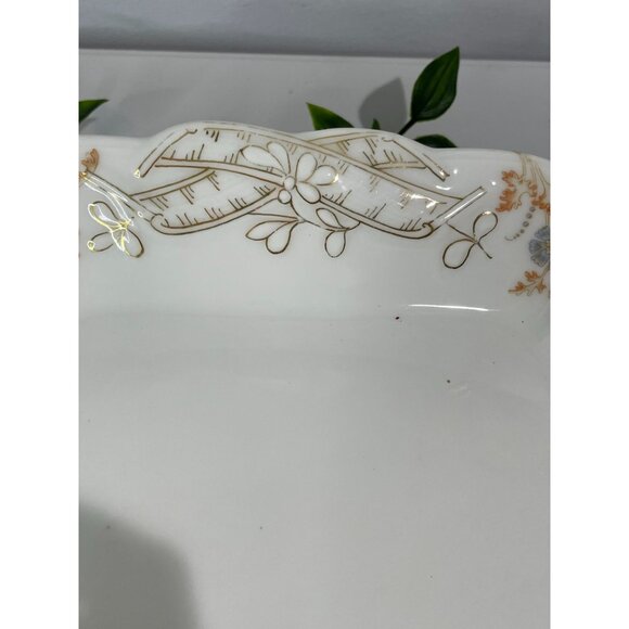 Vintage Haviland & Co Limoges Floral Rectangular Serving Platter - Picture 5 of 13